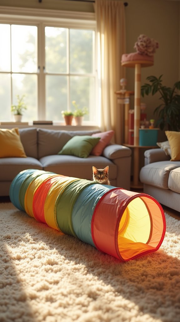 cat play tunnel benefits
