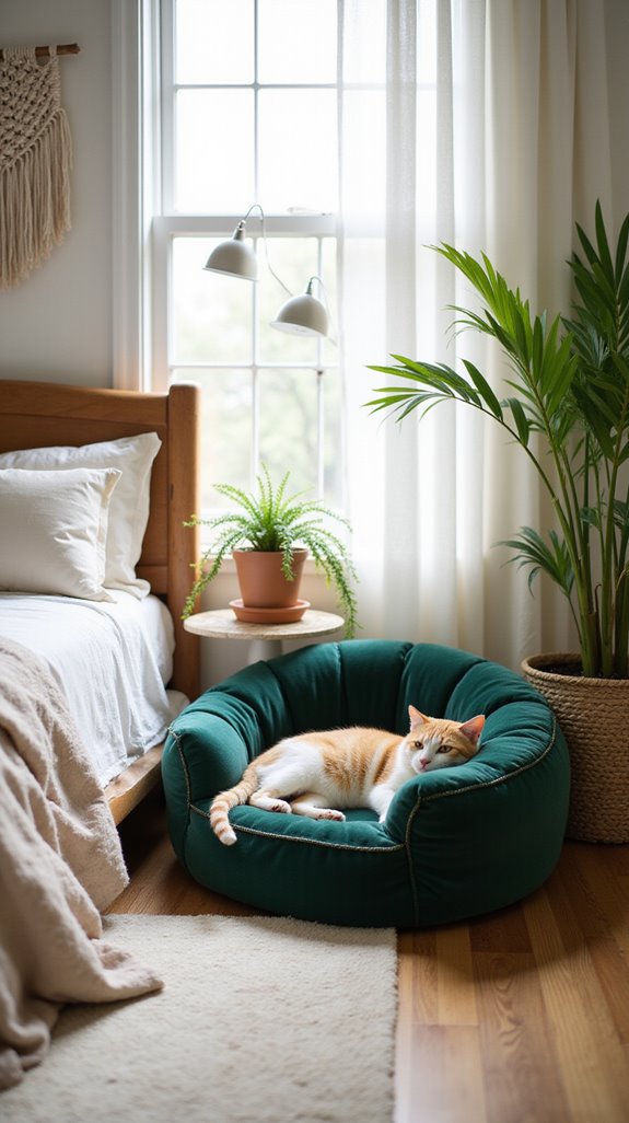 chic cat bed sanctuary