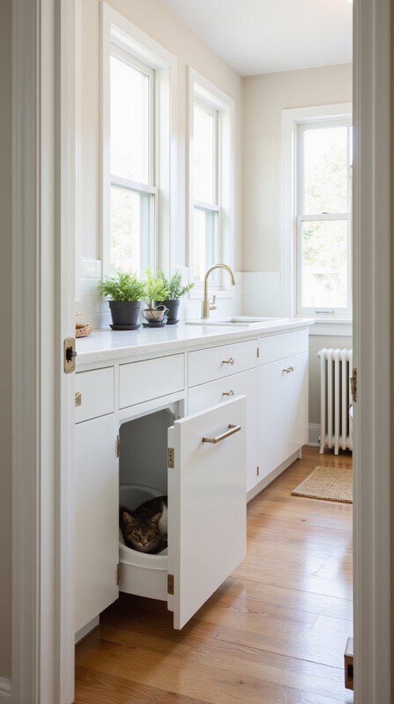 chic concealed litter solutions