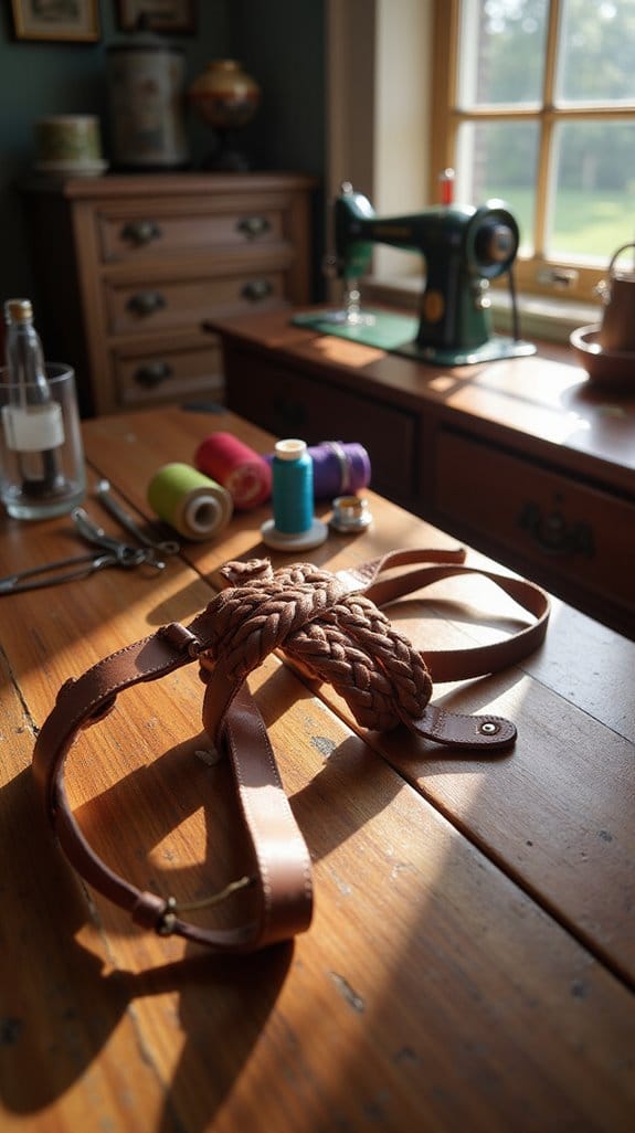 classic stylish leather harness