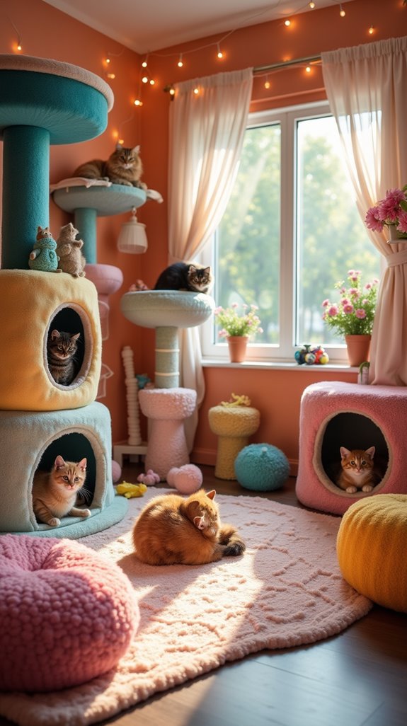 cozy cat hideaways created