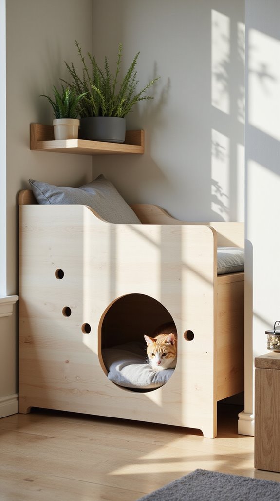 cozy corner cat retreat