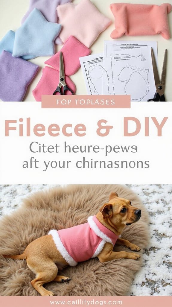 cozy fleece dog harness