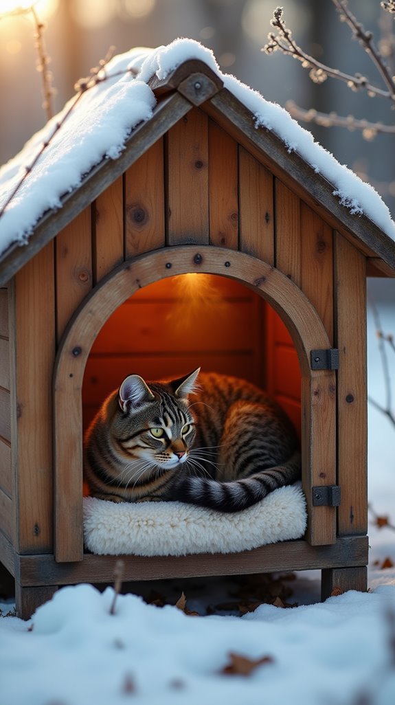 cozy insulated shelter warmth