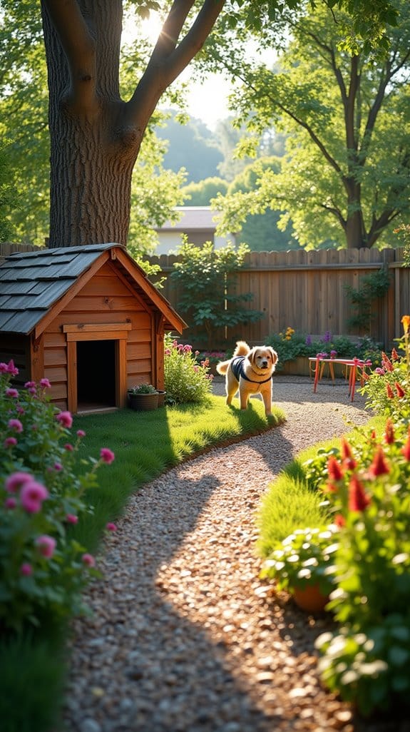 cozy personalized dog house