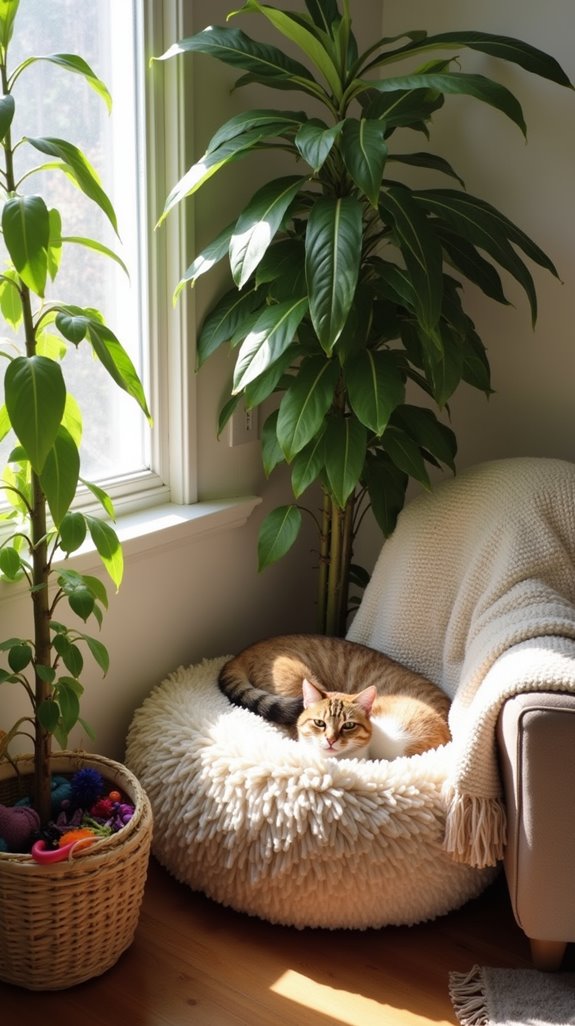 cozy retreat for cats