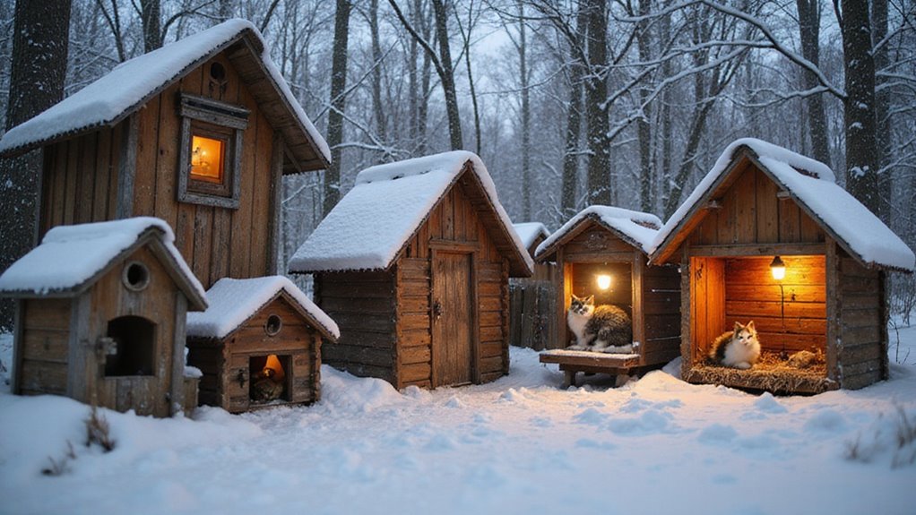 cozy shelters for feral cats