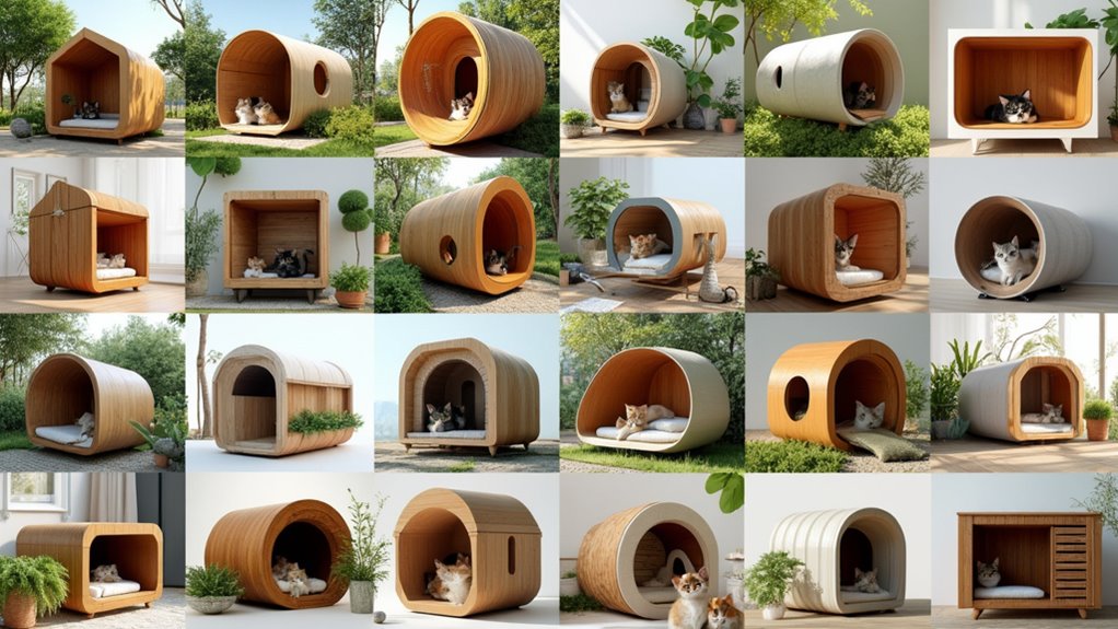 creative cat house designs