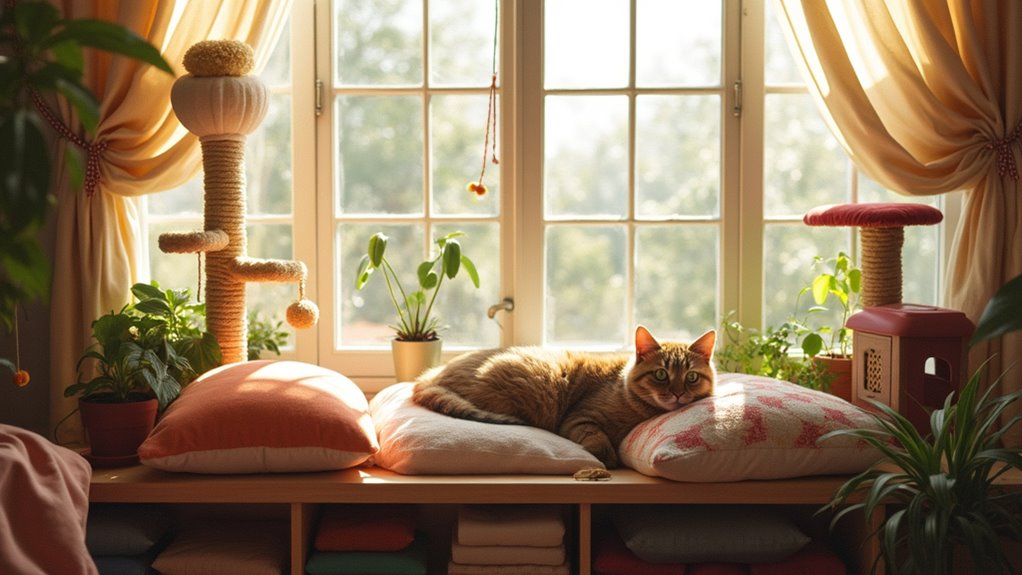 creative feline friendly spaces