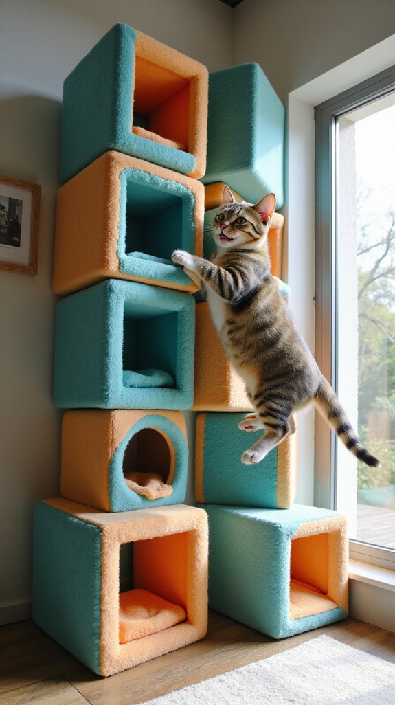 customizable cat playground complex