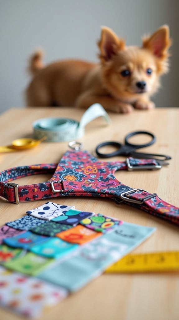 customizable dog harness project