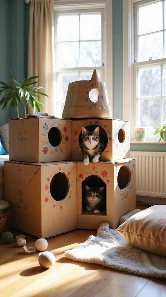 customized cozy cat retreat