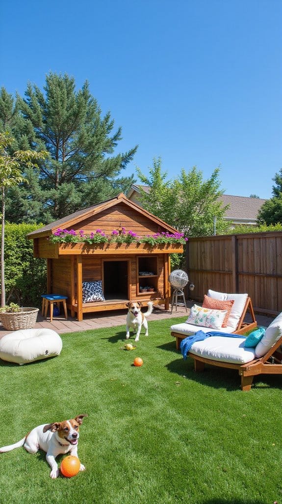 customized dog houses design