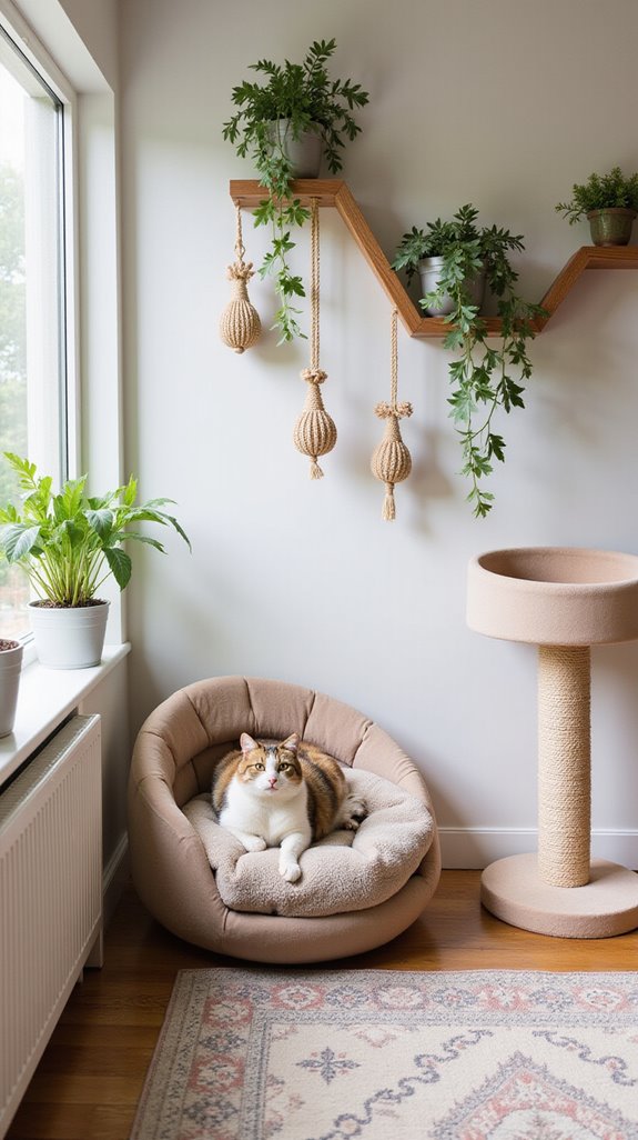 decor friendly cat toys