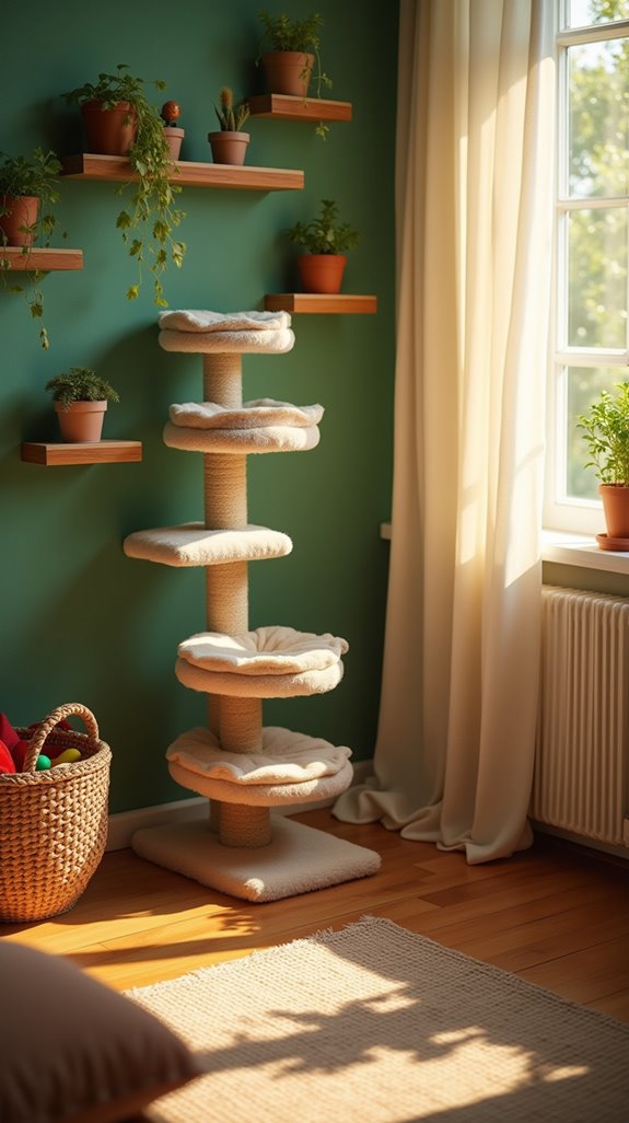 diy cat playground creation