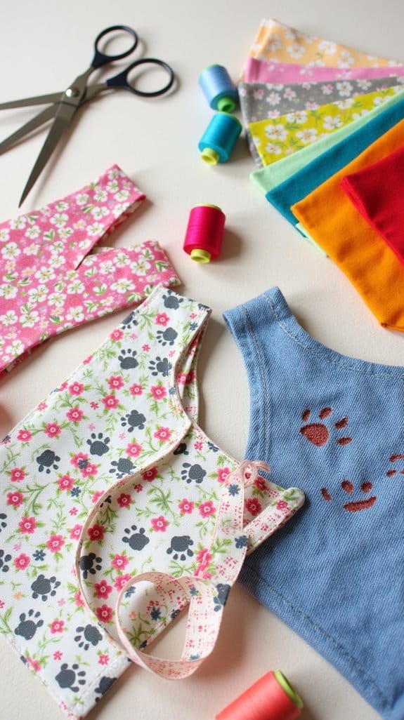 diy fabric vest harness