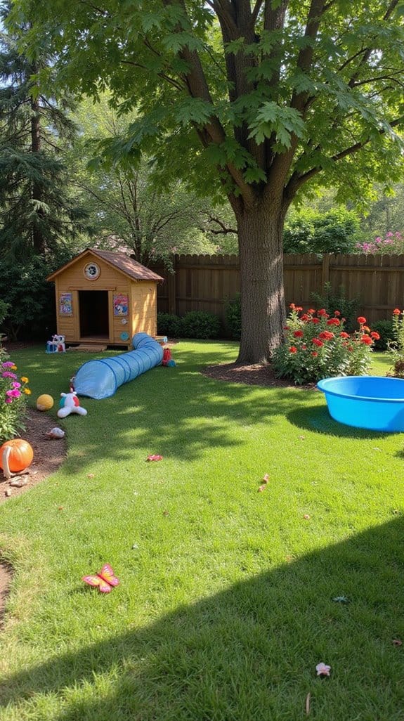 dog friendly outdoor oasis