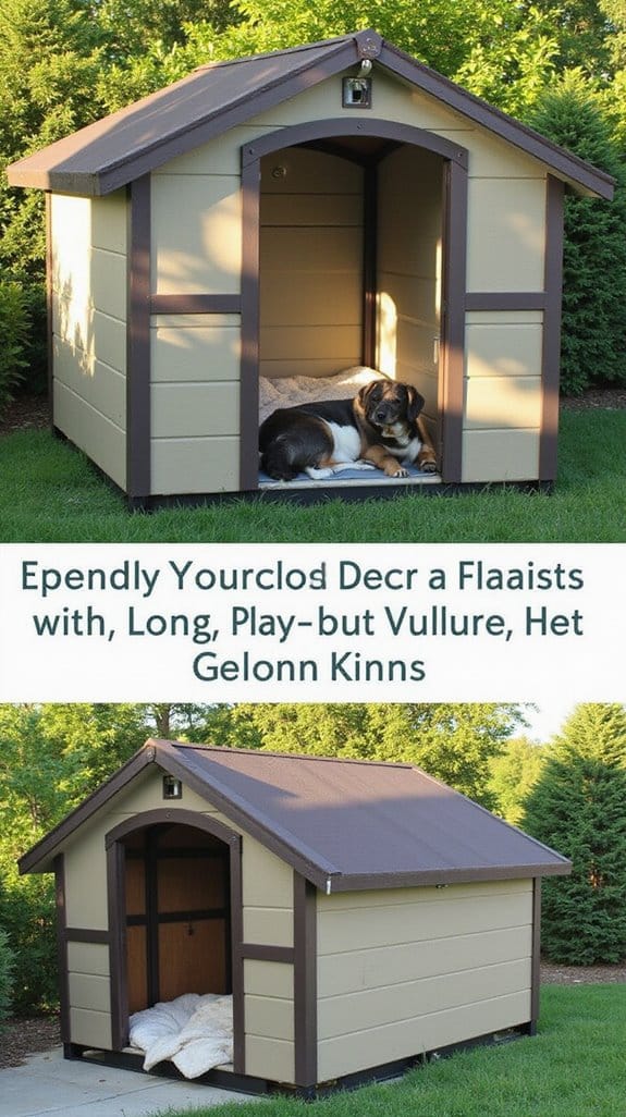 durable ventilated dog kennel