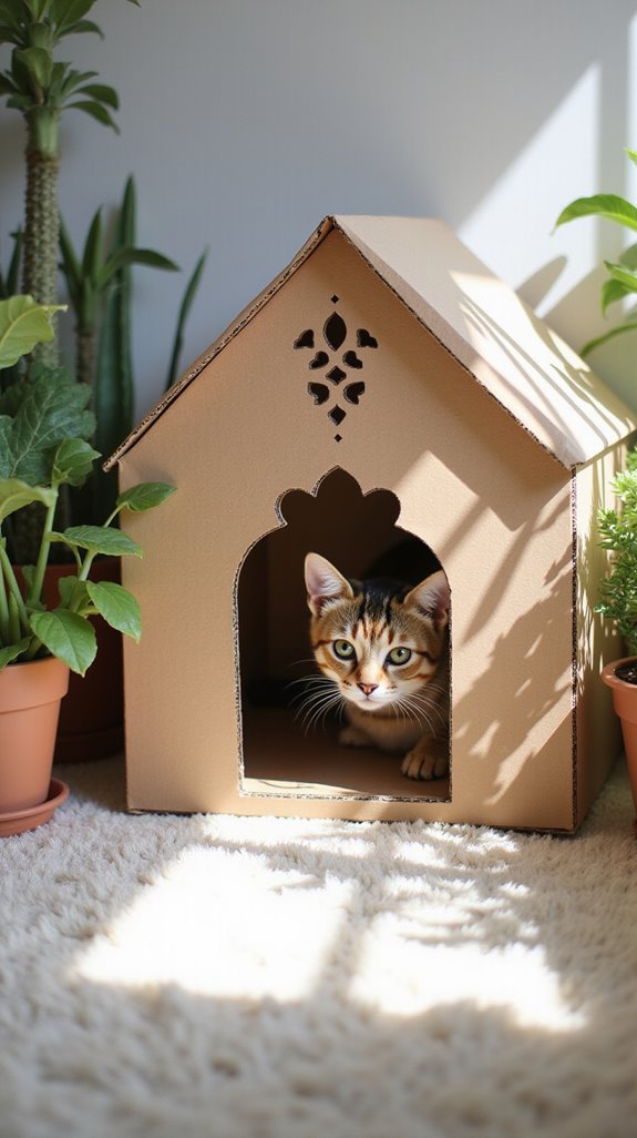 elegant passageway for cats