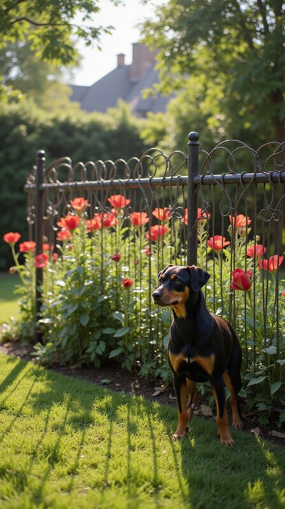 elegant security for landscapes