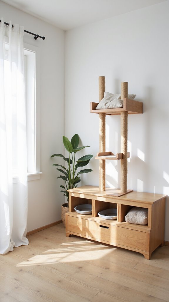 elevate small cat rooms
