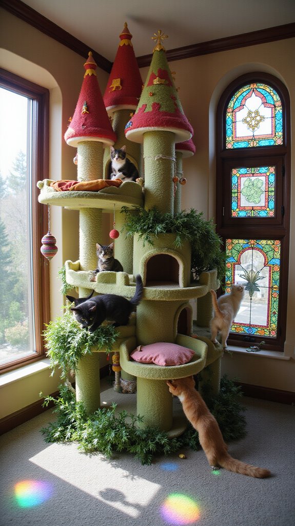 enchanted feline playground adventure