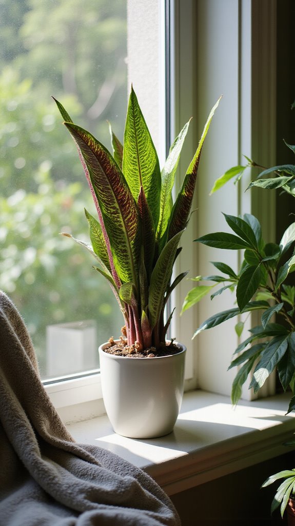 exotic plant cat friendly decor