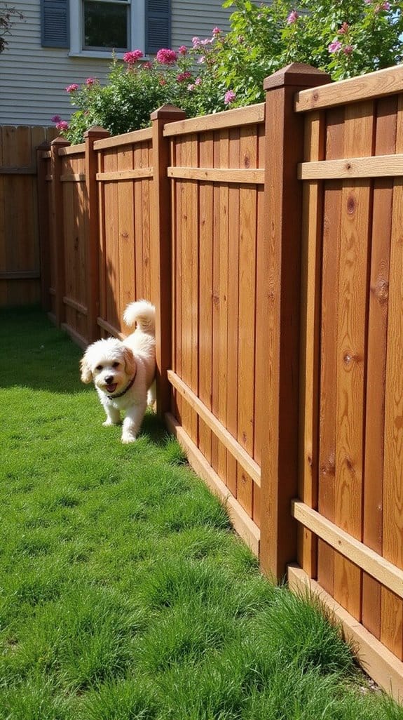 flexible wooden dog panels