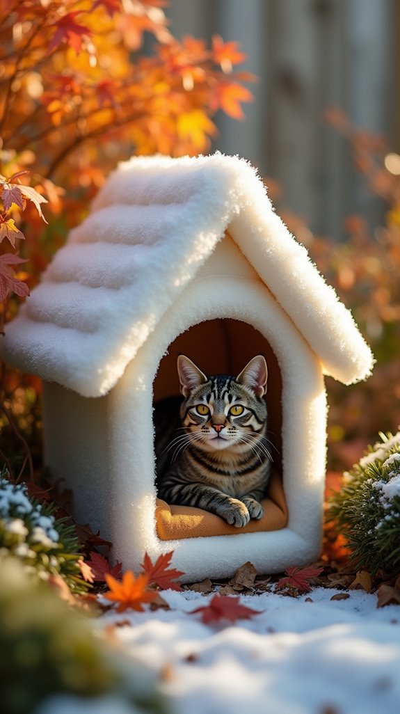 insulated shelter for cats