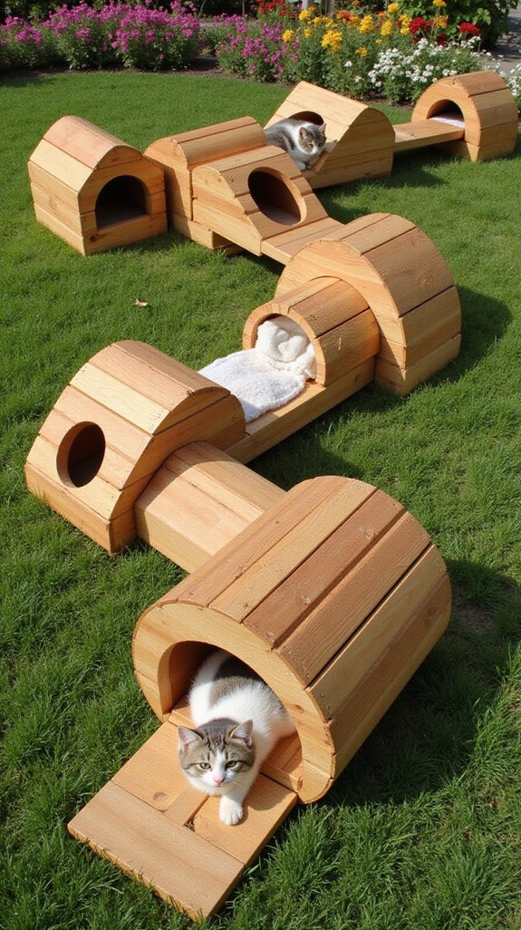 interactive feline adventure maze