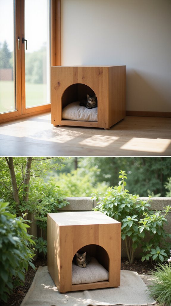 modern cozy cat sanctuary