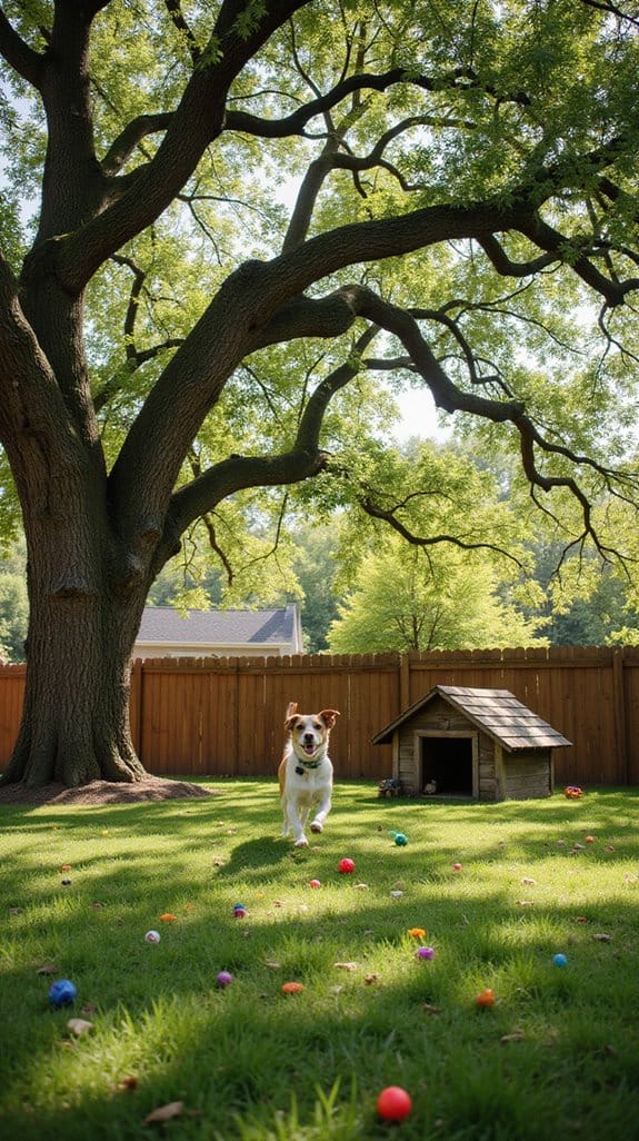natural shade for dogs