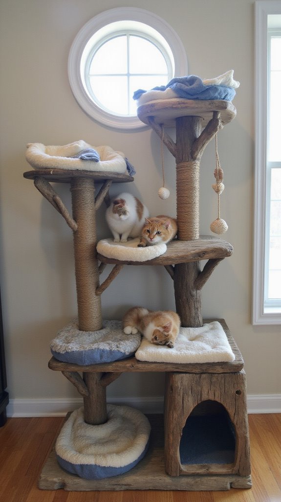 nautical cat house design