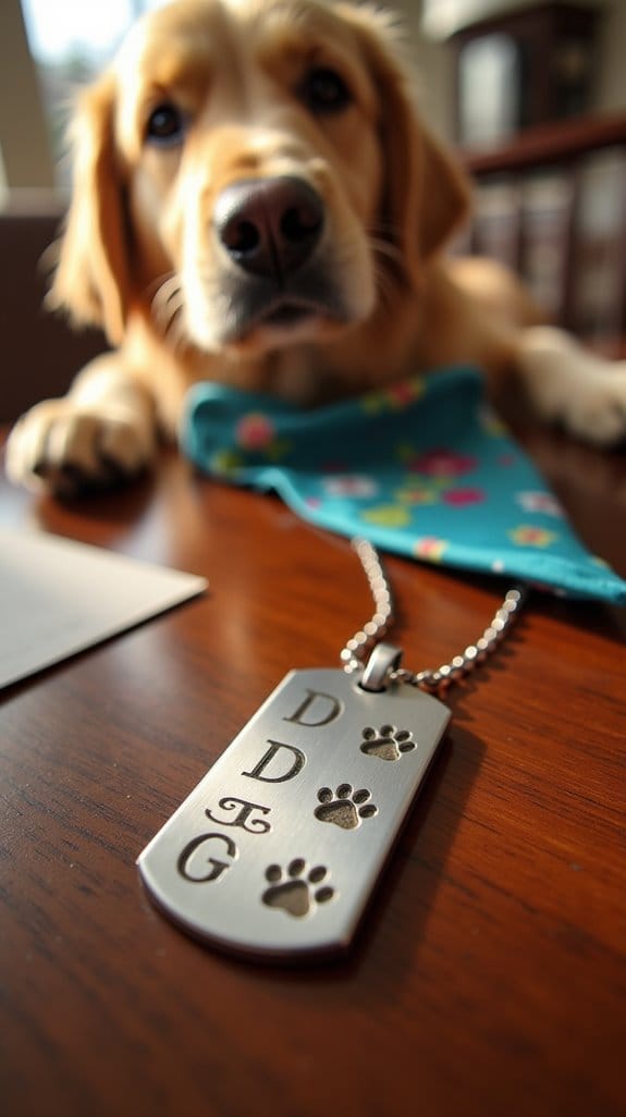 personalized dog tags gift