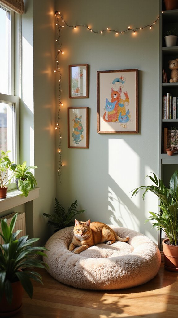 pet inspired art display