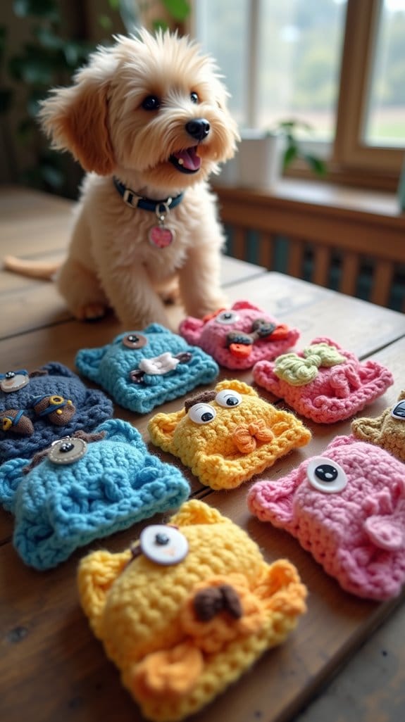 playful cartoon character harnesses