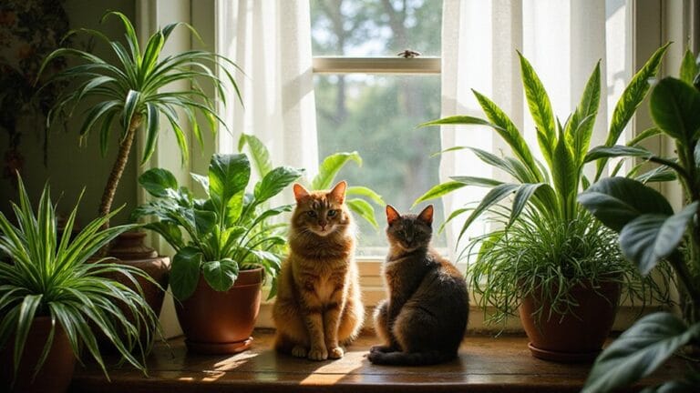 safe beautiful plants for cats