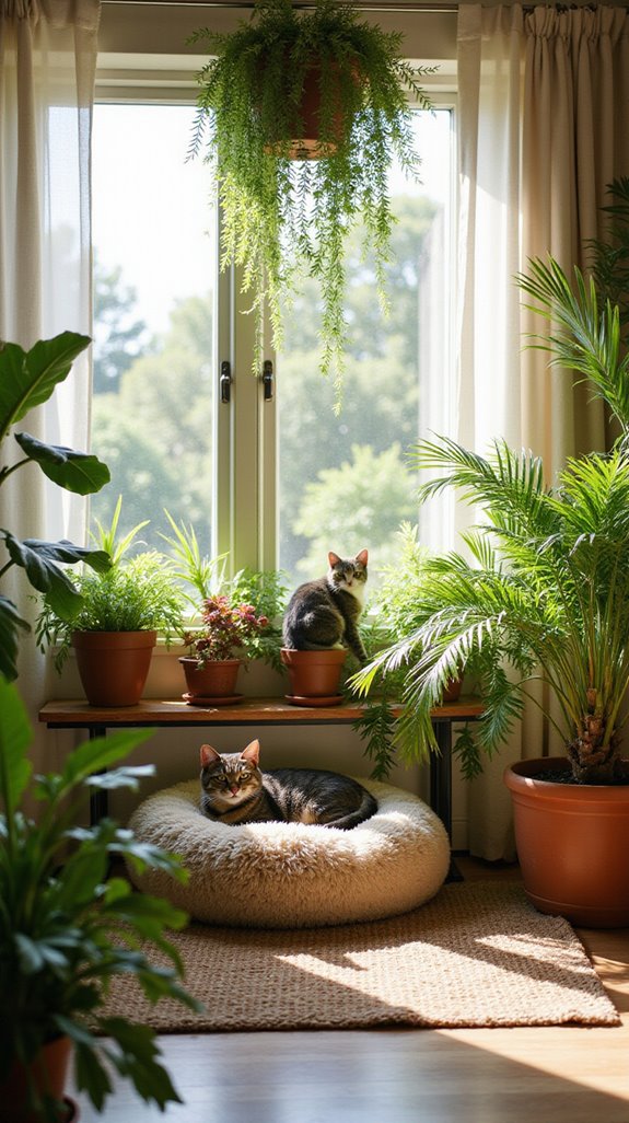 safe indoor garden for cats