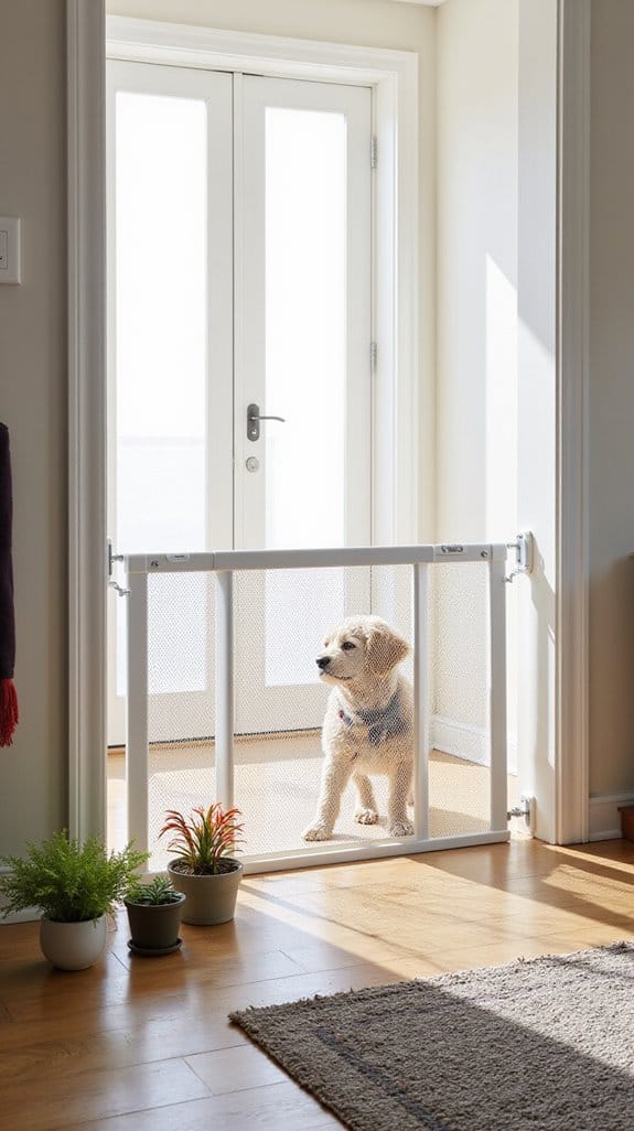 safe small dog containment