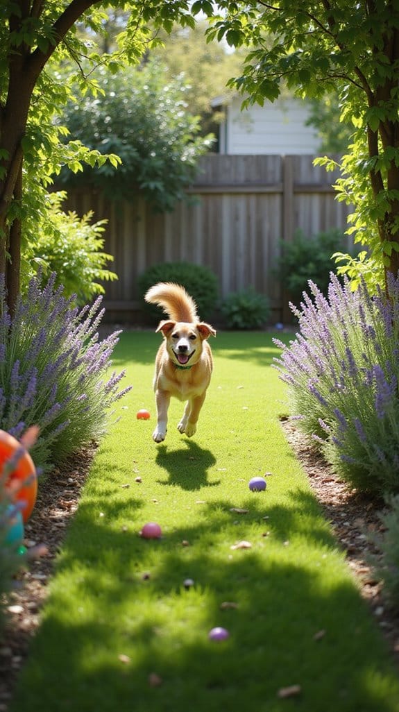 scented dog friendly garden borders