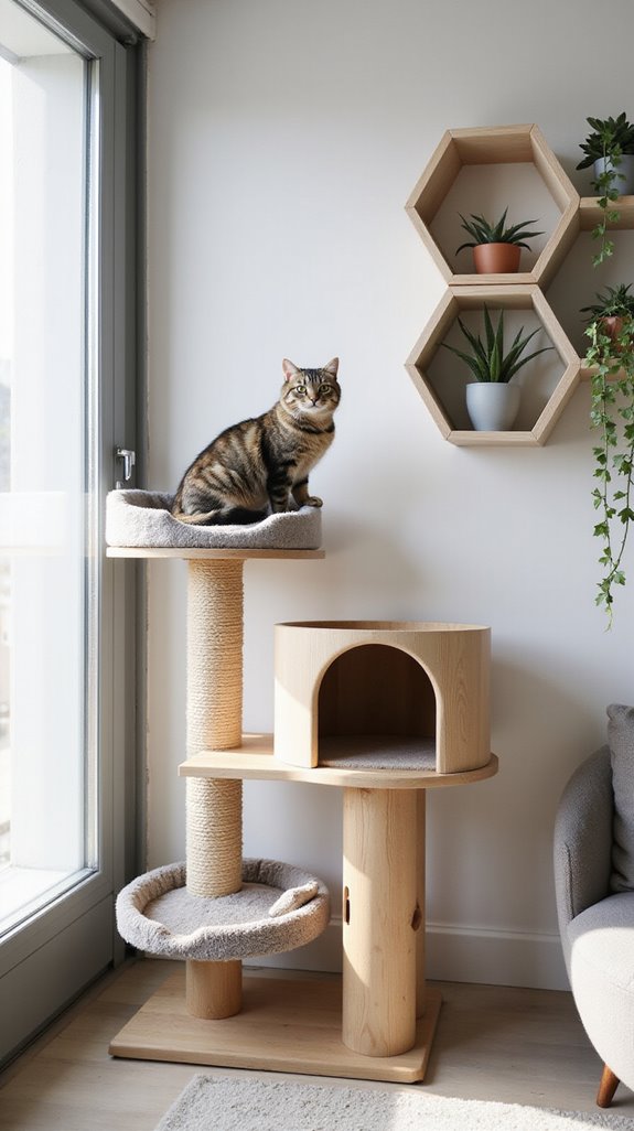 sleek furniture enhances aesthetics