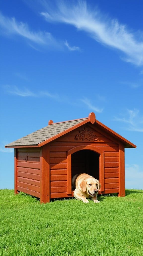 spacious durable wooden haven