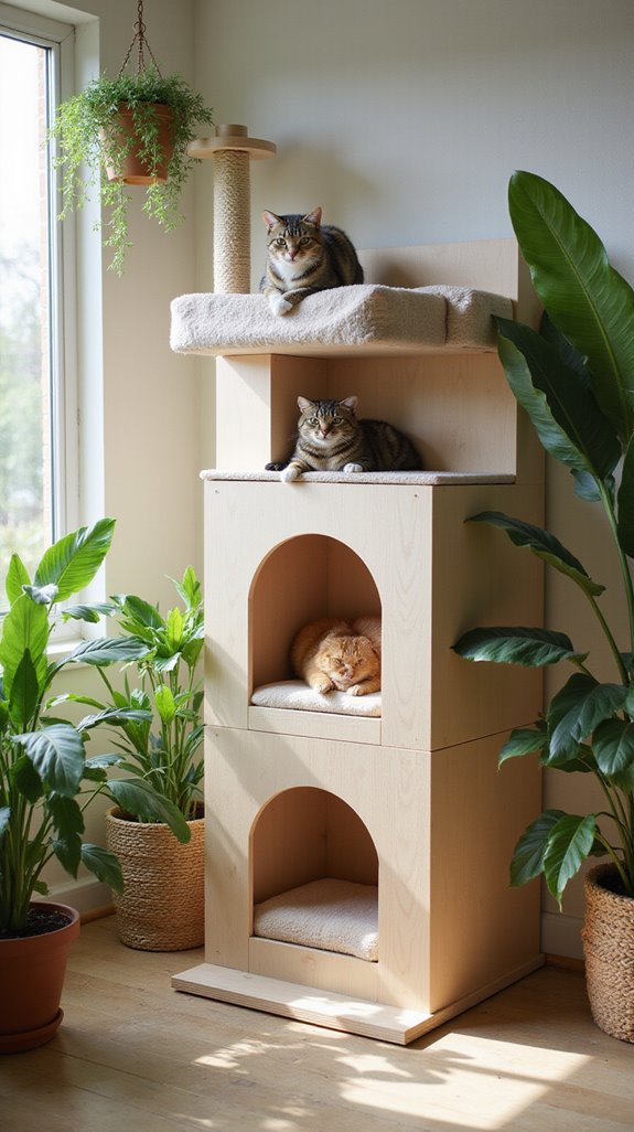 stylish cat condo designs