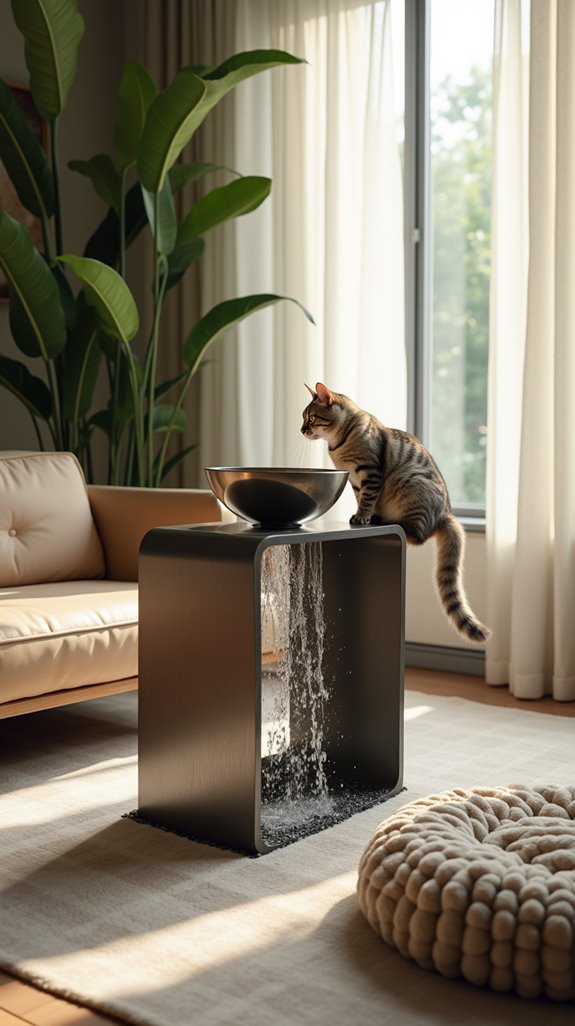 stylish cat hydration solutions
