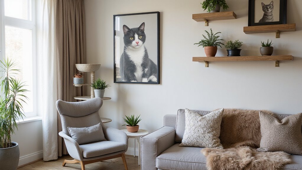 stylish cat room decor