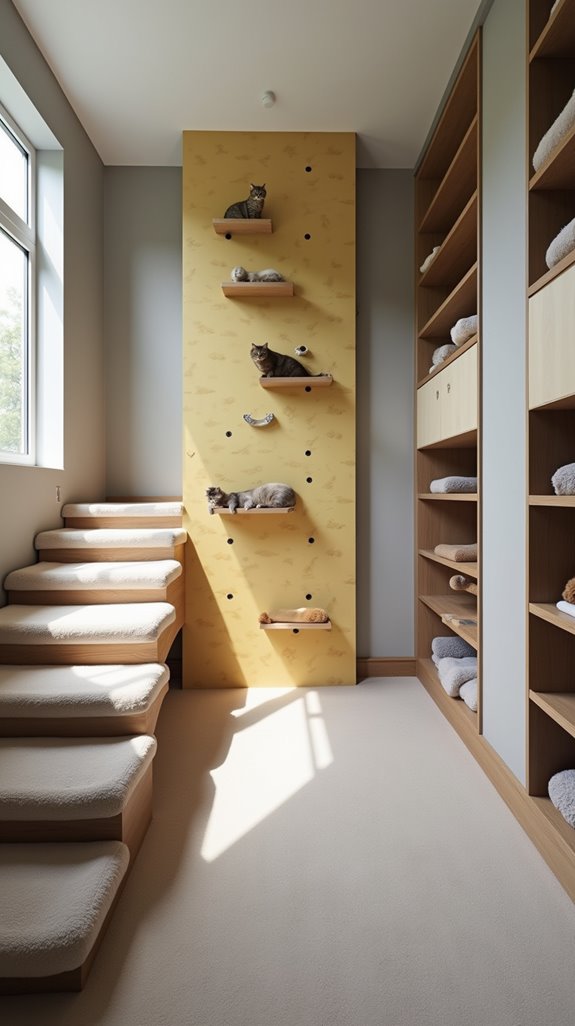 stylish cat stairs and ramps