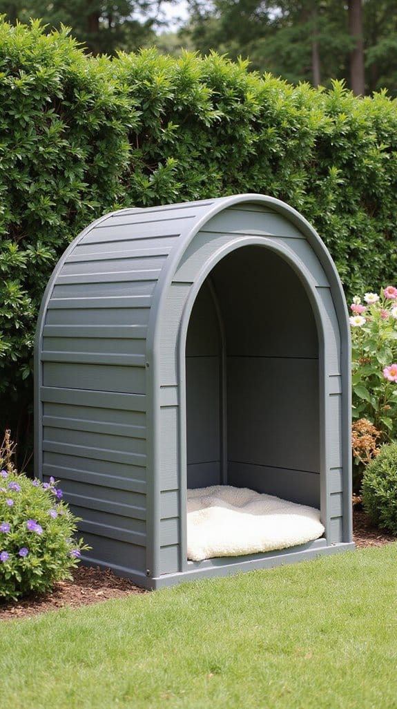 stylish functional dog shelter