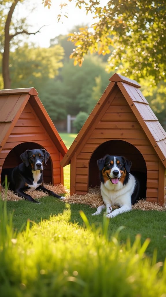 stylish functional dog shelter