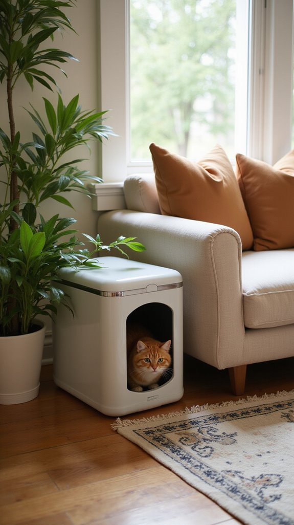 stylish functional litter boxes