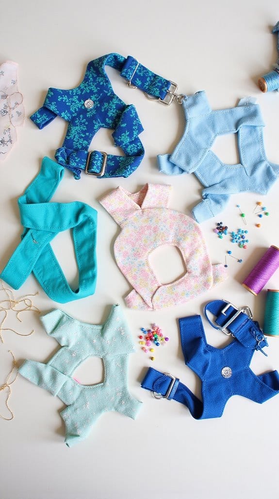 stylish reversible dog harness